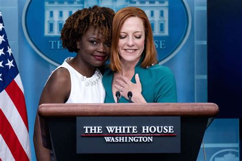 White House Staffers Share Memories Of Jen Psaki On Her Last Day As