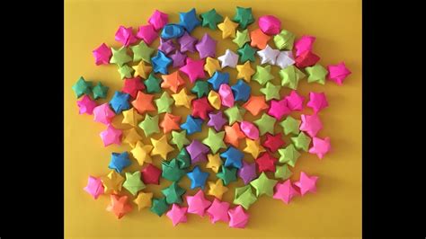 How To Make Origami Little Paper Stars I Artist Diana Youtube