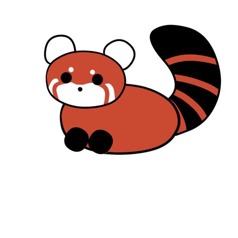 How To Draw Red Panda Draw Red Panda Clipart 625141 P