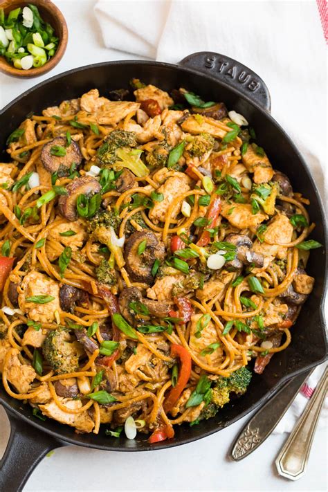 And you know it's so much tastier (and healthier) than the. Healthy Meal Ideas - Stir Fry Noodles - Fast, Healthy Recipe - WellPlated.com