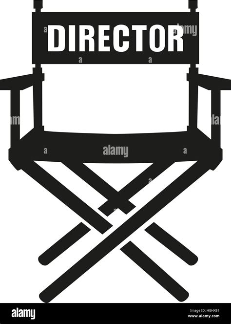 Director Chair Silhouette Hi Res Stock Photography And Images Alamy