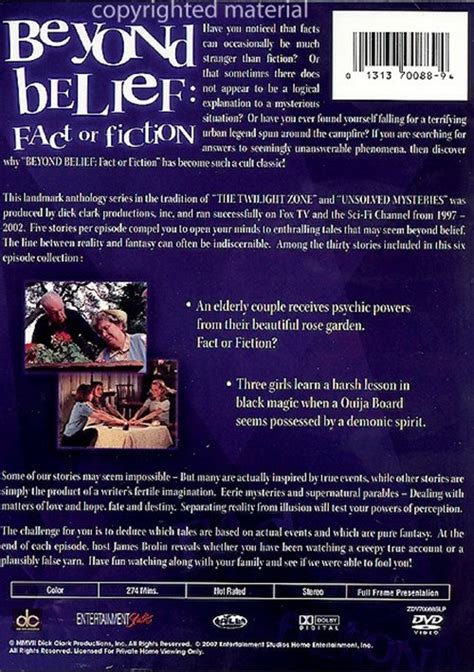 beyond belief fact or fiction season one dvd 1997 dvd empire