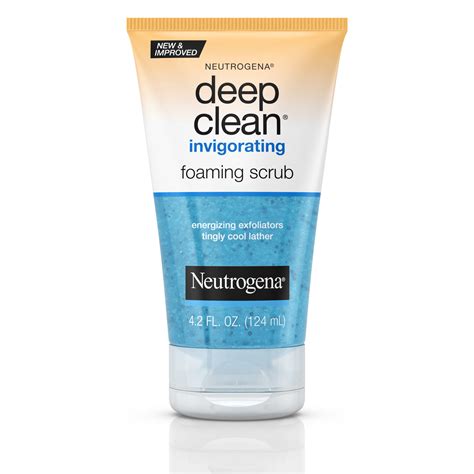Neutrogena Deep Clean Invigorating Foaming Face Scrub 42 Fl Oz