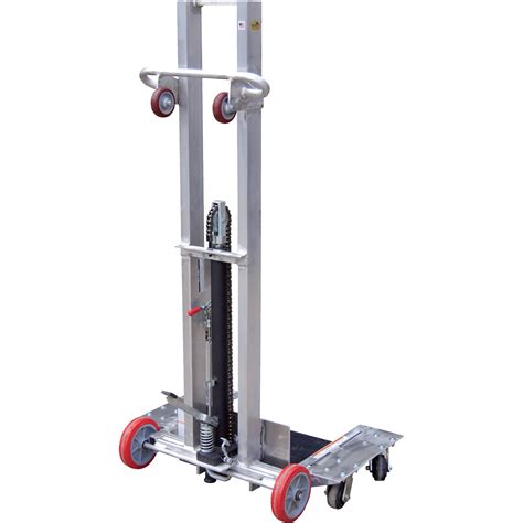 Vestil Aluminum Low Profile Lite Load Lift With Foot Pump — 20inl X 19