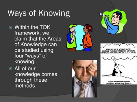Ppt Ways Of Knowing And Areas Of Knowledge Powerpoint Presentation
