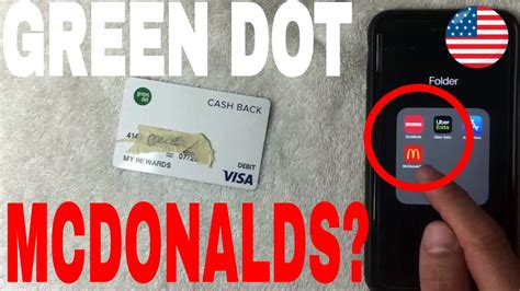 A green dot card is a prepaid visa or mastercard debit card similar to a prepaid giftcard. Can You Use Green Dot Prepaid Debit Card On McDonald's App ...