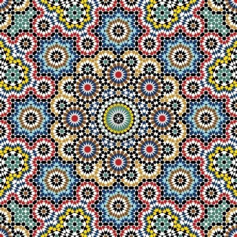 Traditional Morocco Pattern Motif Artistique Islamique Idées De