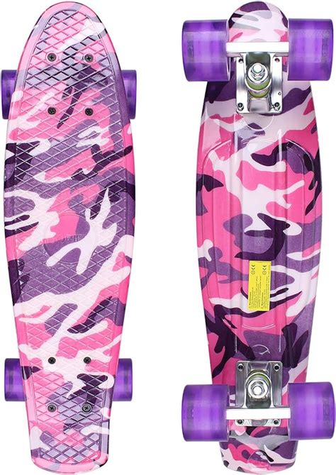 Gorifei 22 Inch Beginner Skateboards For Kids Ages 6 12 Girls Boys