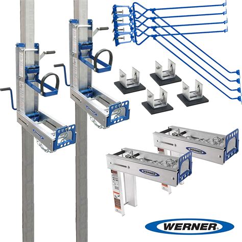 Werner Pj Series Pump Jack Aluminum Scaffolding Basic Systemkit No