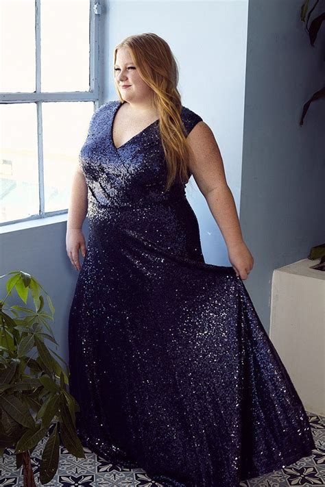City Lights Formal Gown In 2021 Plus Size Sequin Dresses Full Figure