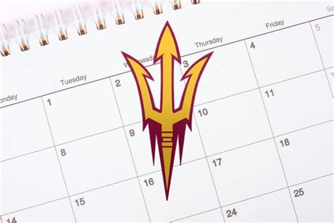 Arizona State University Fall Schedule
