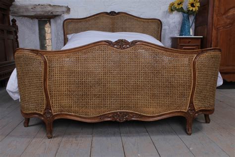 The california king is one of the most popular sizes of bed in the world. French Corbeille Cane King Size Bed | 407650 ...