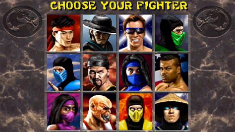 Mortal Kombat Character Select Theme YouTube
