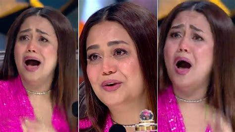 Neha Kakkar Crying At Singing Superstar And Trolled For Always Crying For Ratings In Reality