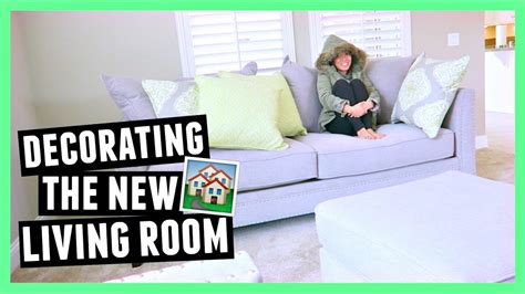 Decorating The New Living Room Youtube