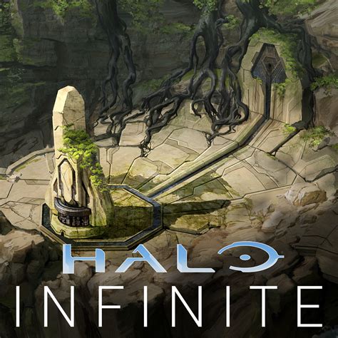 Artstation Halo Infinite Forest Map Environment Concept Arts