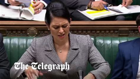 Priti Patel Tells Mps To Shut Up Hours Before Resigning As Home