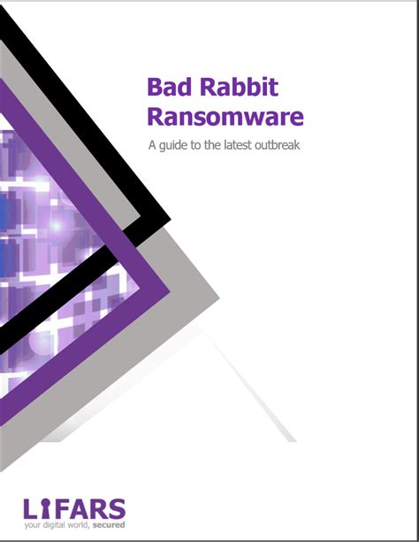 Bad Rabbit Ransomware Guide