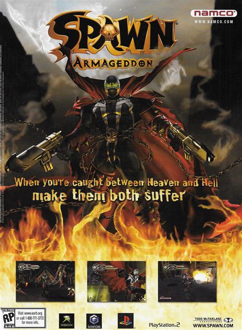 Spawn Armageddon Retro Games Poster Classic Video Games Video Game