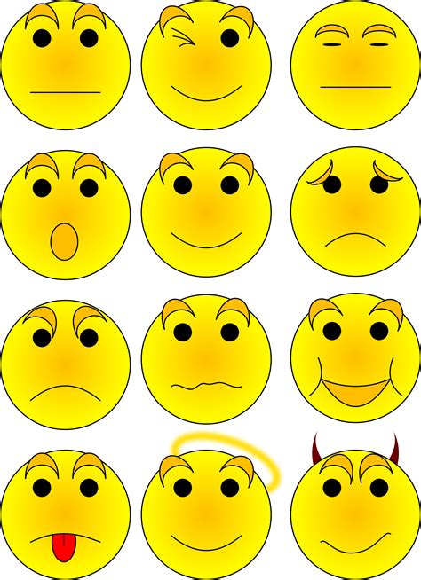Free Emotion Faces Cliparts Download Free Emotion Faces Cliparts Png