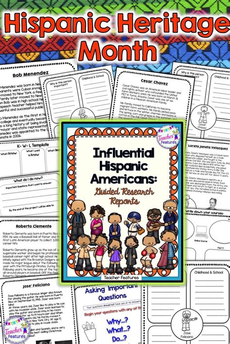 Printable Hispanic Heritage Worksheet