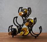 Rustic Wine Rack Pottery Barn Images