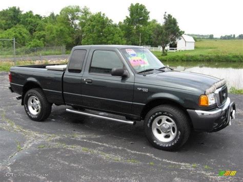 2005 Dark Green Satin Metallic Ford Ranger Xlt Supercab 4x4 11354775