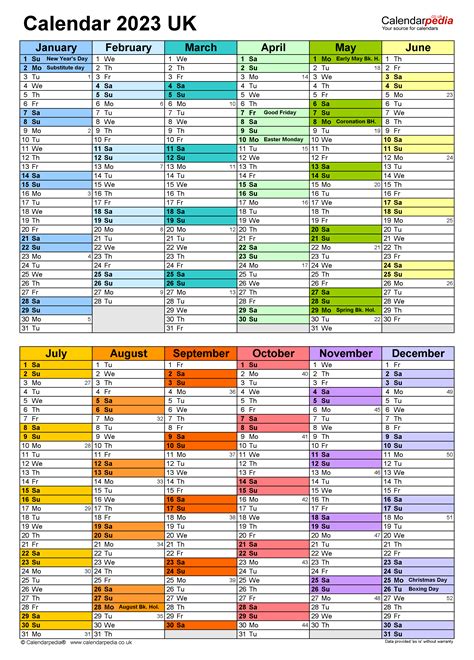 2023 Calendar Uk Excel Get Calendar 2023 Update