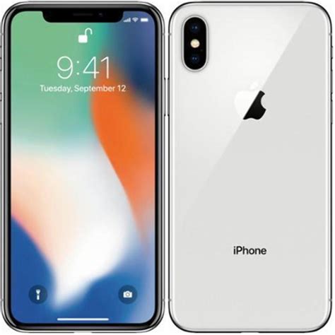 Apple Iphone X Silver 64gb