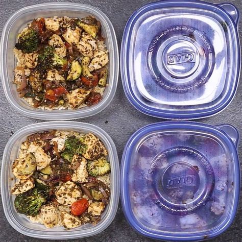 Eazy Peazy Mealz And Travelz Italian Chicken Meal Prep Bowls Facebook