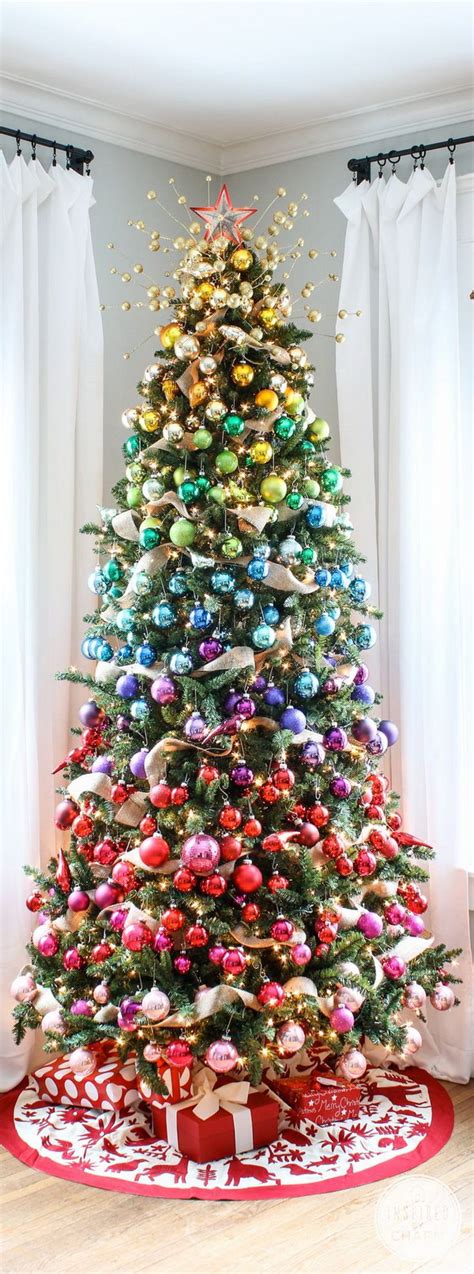 20 Amazing Christmas Tree Decoration Ideas And Tutorials Hative