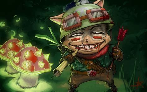 Teemo data for all roles taken from 29,617 59 609 4,199 24,661 91 matches. League of Legends most annoying champion Teemo - Kill Ping