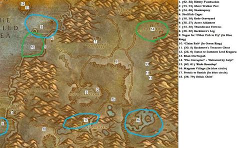 Desolace Leveling Guide 33 35