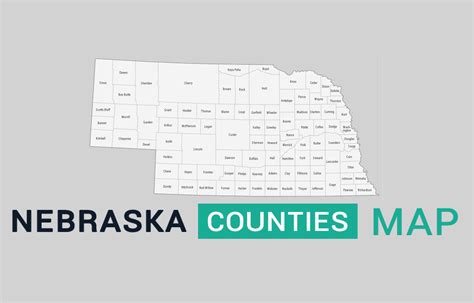 Nebraska County Map Gis Geography
