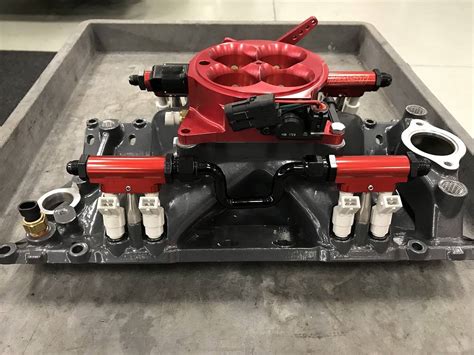 New multiport fuel injection conversion from 1aauto.com 1aau.to/ia/1afin00022 1a auto shows you how to. Fast EZ-EFI Multi-Port Fuel Injection SBC, for sale ...