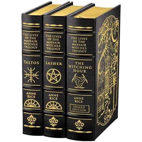 A Leather Bound Collectors Edition Set From The Legendary Author Anne Rice With The Witching