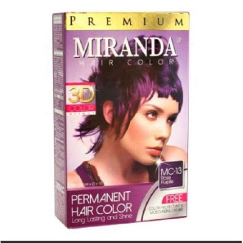 Jual Miranda Hair Color 30gr Miranda Hair Color Mc 13 Rose Purple