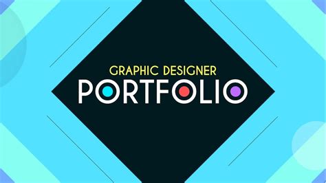 Graphic Designer Portfolio Motion Graphics Youtube