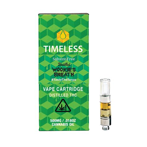 Timeless Vapes: Timeless Wookie's Breath 500mg Vape Cartridge (Chill