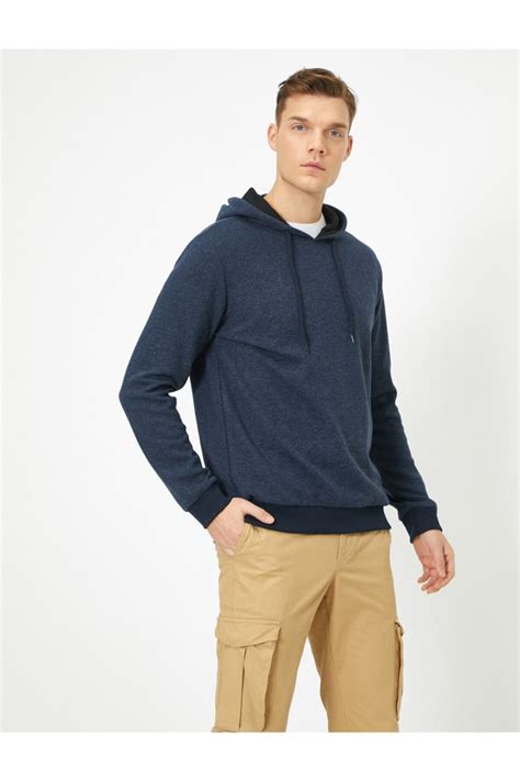 Koton Mens Navy Sweatshirt