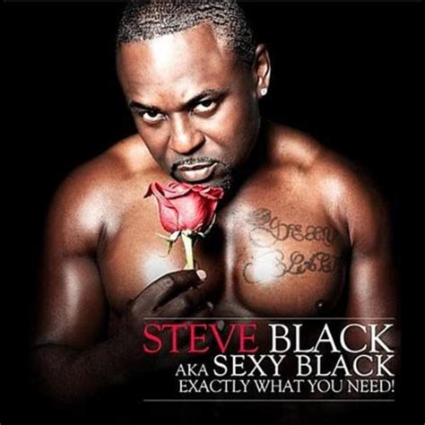 exactly what you need steve black aka sexy black digital music