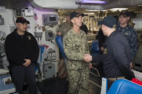 Chief Of Naval Operations Stresses Leader Responsibility U S