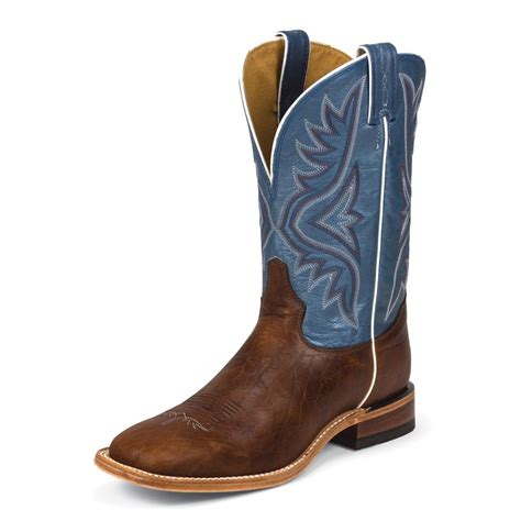 Tony Lama Pecan Bison Cowboy Boots