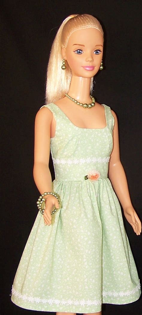 My Size Barbie Wearing Doll Fashions Now Available At Sew Dolly Cute My Size Barbie Fashion