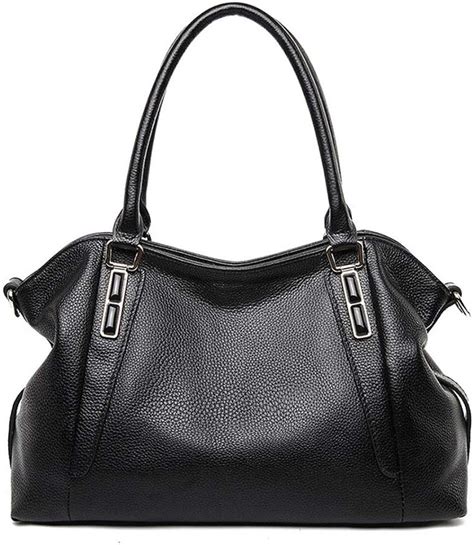 Jl Group Womens Soft Genuine Leather Tote Bag Top Satchel