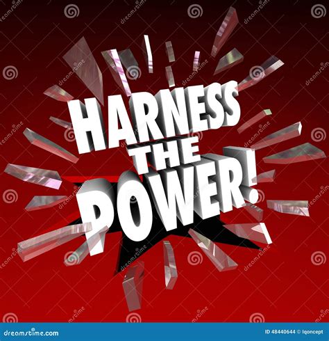 Harness The Power Potential Possible Opportunity Control Manage Stock
