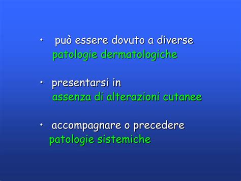PPT - Prurito e condizioni patologiche accompagnate da ...