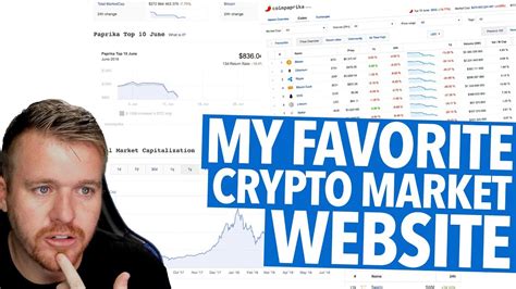 BEST NEW CRYPTO MARKET CAP WEBSITE! - YouTube