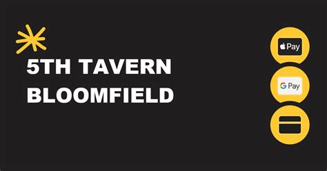 5th Tavern Bloomfield 2262 S Telegraph Rd Bloomfield Twp Mi 48302