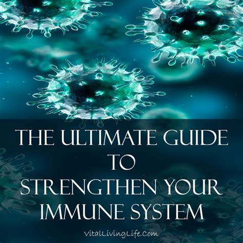 The Ultimate Guide To Strengthen Your Immune System Vital Living Life